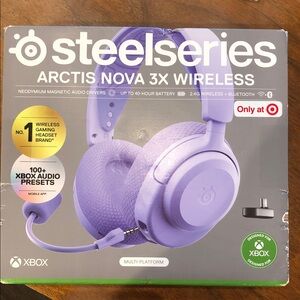 SteelSeries Arctis Nova 3X Wireless Gaming Headset - Lavender